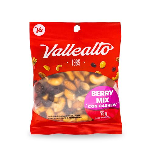 VALLEALTO BERRY MIX CON CASHEW 75GR