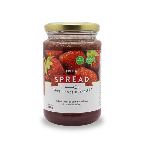 SPREAD MERMELADA DE FRESA 390GR