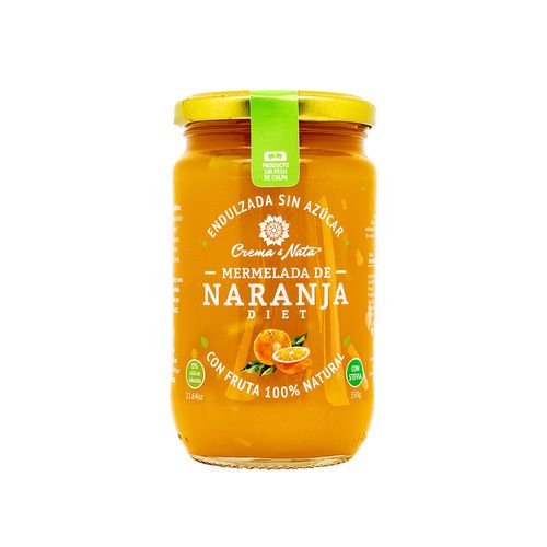 CREMA Y NATA MERMELADA DE NARANJA DIET 330ML