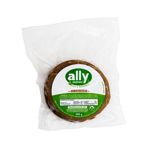HAMBURGUESA VEGANA ALLY 400GR