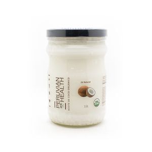 ACEITE DE COCO ORGANICO PERUVIAN HEALTH 1LT
