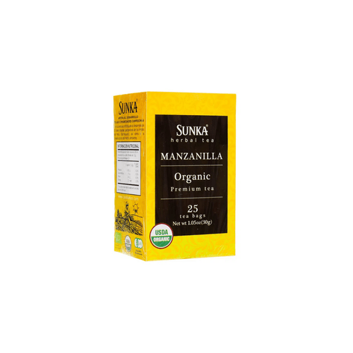 SUNKA MANZANILLA ORGANIC  25 FILTRANTE