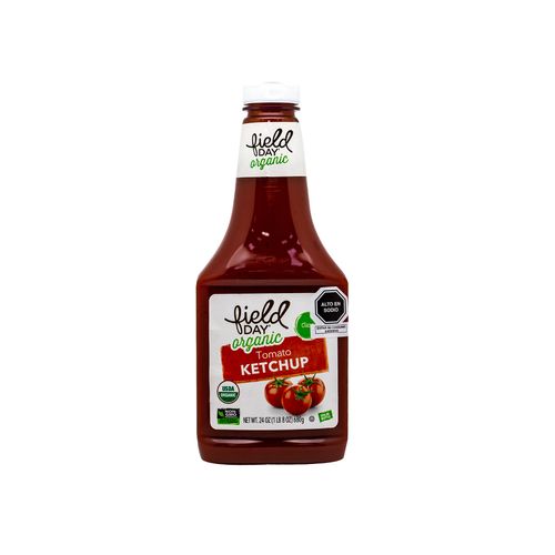 FIELD DAY KETCHUP ORGANIC TOMATO 680GR