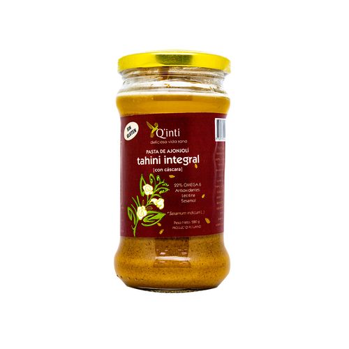 Q'INTI PASTA DE AJONJLI TAHINI INTEGRAL 280GR