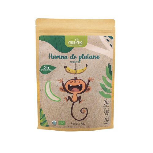 HARINA DE PLATANO ORGANICA 250GR