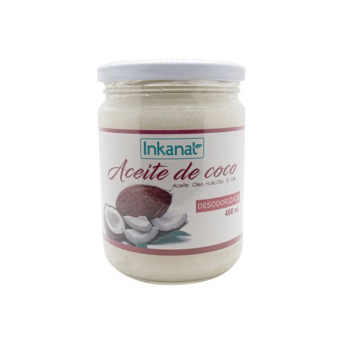 ACEITE DE COCO DESODORIZADO INKANAT 400ML