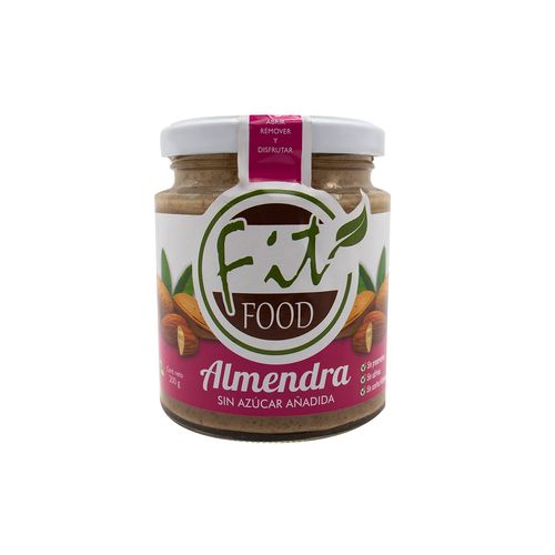 FIT FOOD MANTEQUILLA DE ALMENDRAS 200GR