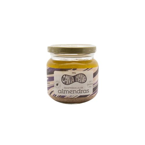 SANTA MANIA MANTEQUILLA DE ALMENDRAS 185GR