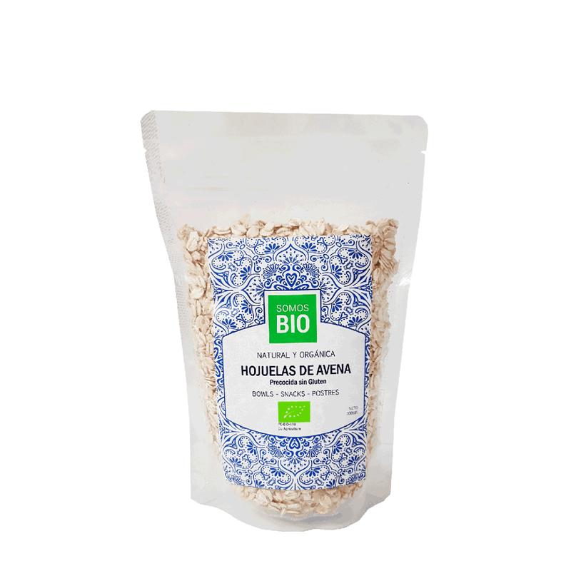 Avena sin gluten en hojuelas (precocida)