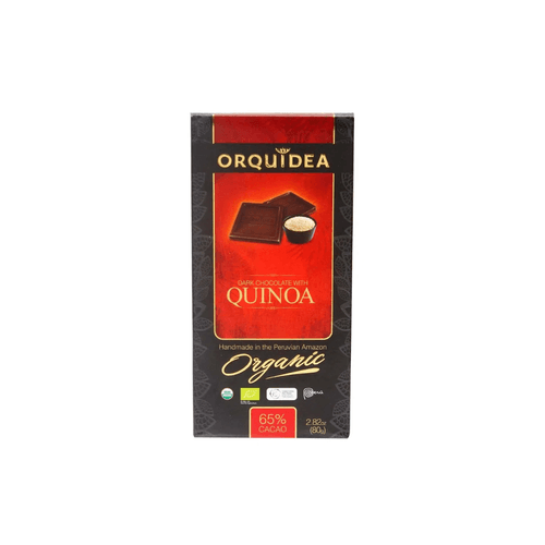 ORQUIDEA CHOCOLATE DARK WITH QUINOA 65% 90GR