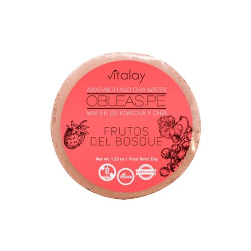 VITALAY OBLEA DE FRUTOS DEL BOSQUE 35GR