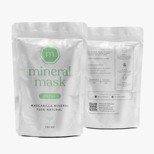 MINERAL DETOX ARCILLA VERDE PURIFICADA DETOX 175GR