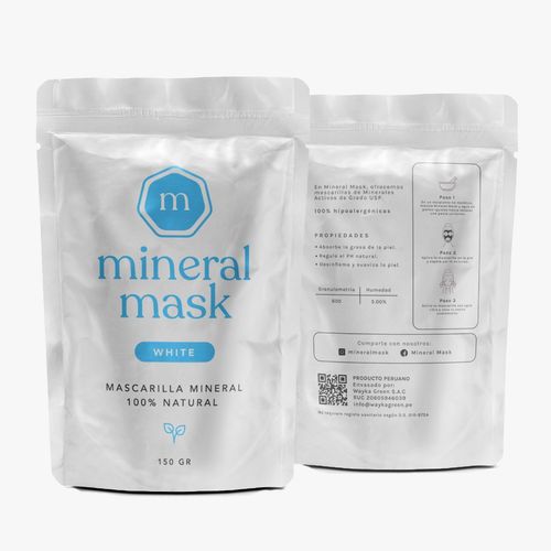 MINERAL DETOX ARCILLA BLANCA PURIFICADA WHITHE 150GR