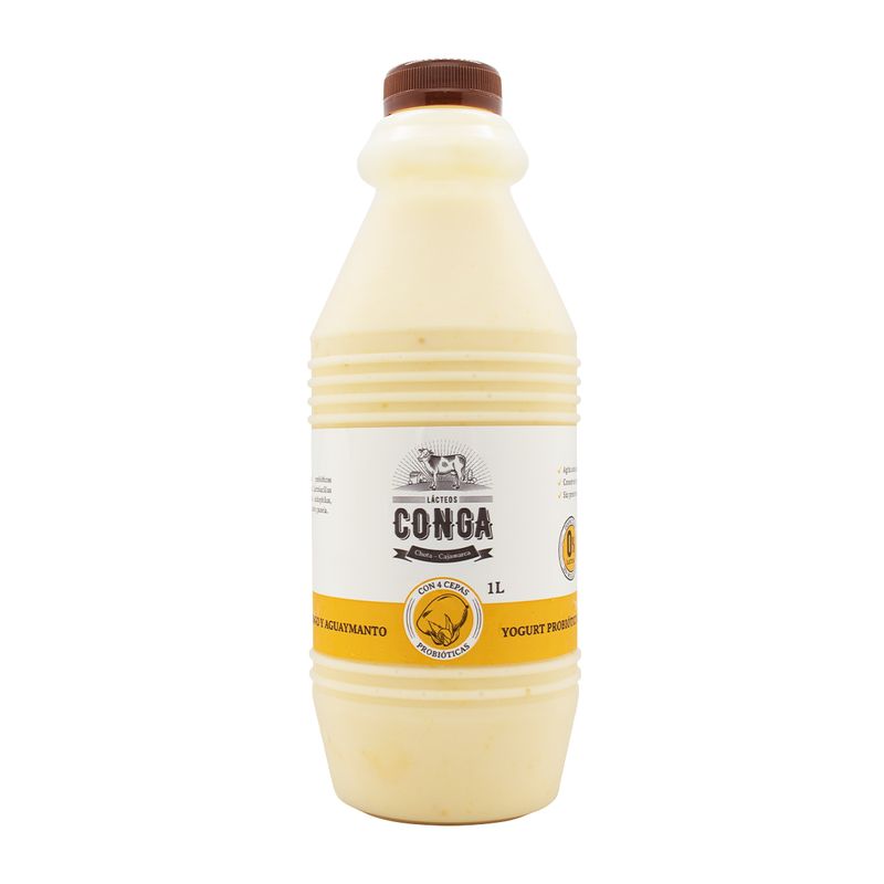 CONGA YOGURT PROBIOTICO NATURAL 1LT