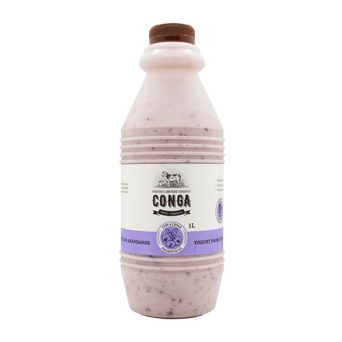 CONGA YOGURT PROBIOTICO DE ARANDANOS 1LT