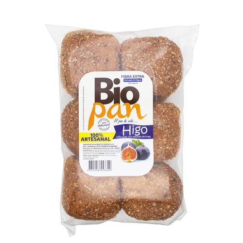 PAN ARTESANAL DE HIGO BIOPAN 500GR