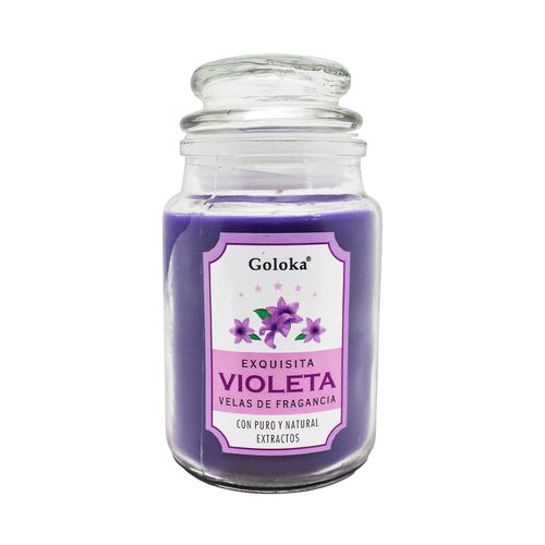 GOLOKA VELA DE FRAGANCIA VIOLETA 5 OZ