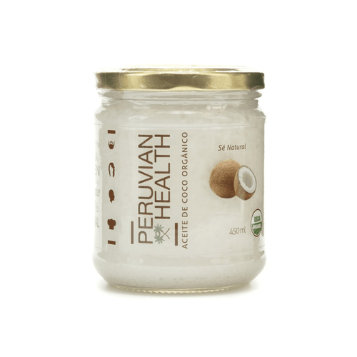 ACEITE DE COCO ORGANICO PERUVIAN HEALTH 450ML