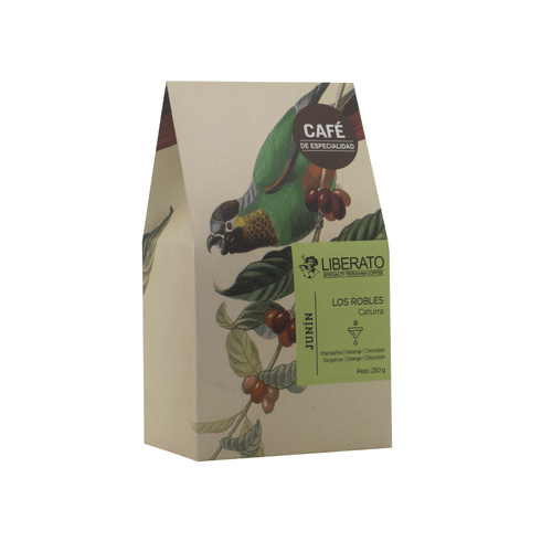 BAKAU CAFEEL LOS ROBLES CATURRA 250GR