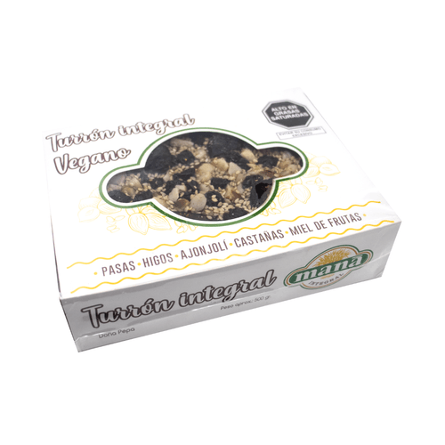 MANA TURRON INTEGRAL VEGANO 500GR