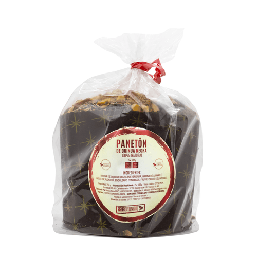 BIOSUNQU PANETON DE QUINUA NEGRA 750GR