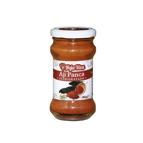HOJA VIVA AJI PANCA DESHIDRATADO FRASCO 90GR