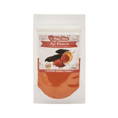 HOJA VIVA AJI PANCA DESHIDRATADO BOLSA 30GR