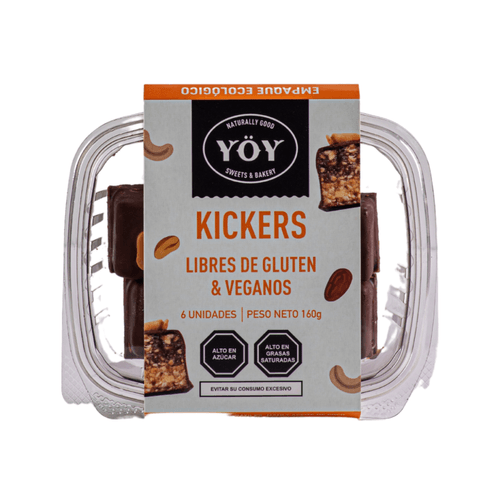 YOY KICKER BITES VEGANO 6UNID