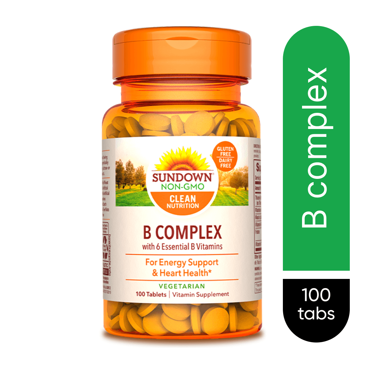 SUNDOWN NATURALS B COMPLEX 100 TABLETAS