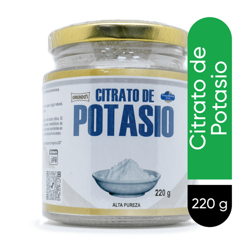 CITRATO DE POTASIO ORIUNDOS 220GR