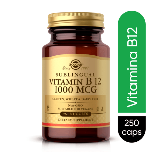 VITAMINA B12 SUBLINGUAL 1000 MCG SOLGAR