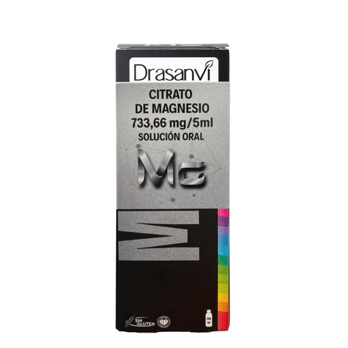 CITRATO DE MAGNESIO SOLUCIÓN ORAL DRASANVI 250ML