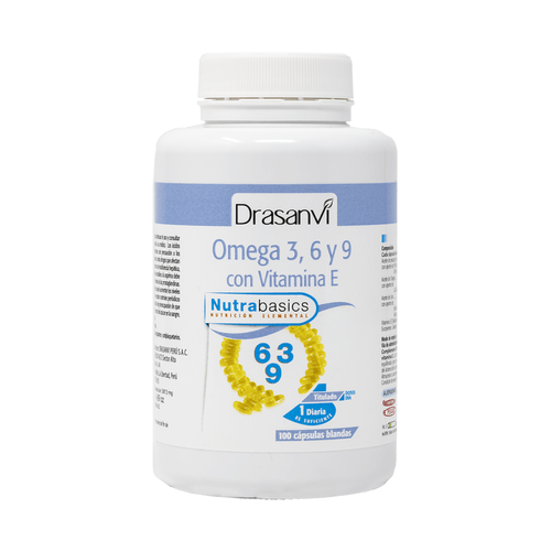OMEGA 3-6-9 CON VITAMINA E DRASANVI 100 CAPS