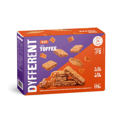 BARRAS DE MANI TOFFE DYFFERENT CAJA X 5UND 175GR