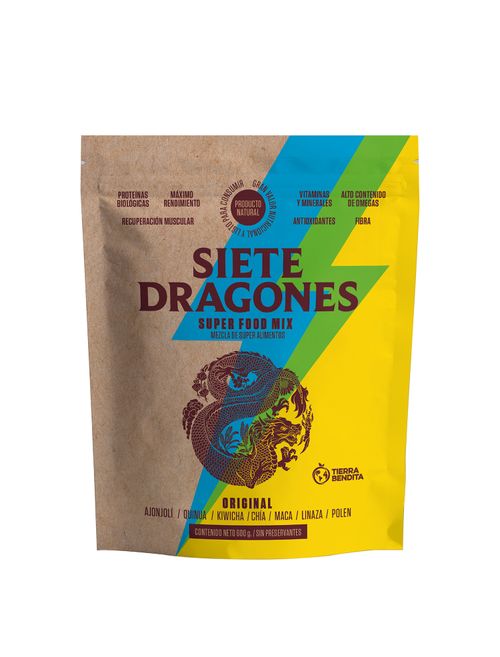 SUPER FOOD SABOR ORIGINAL SIETE DRAGONES 600GR