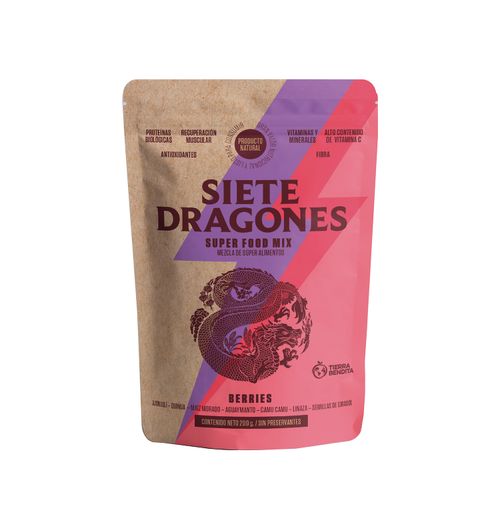 SUPER FOOD MIX DE BERRIES SIETE DRAGONES 200GR