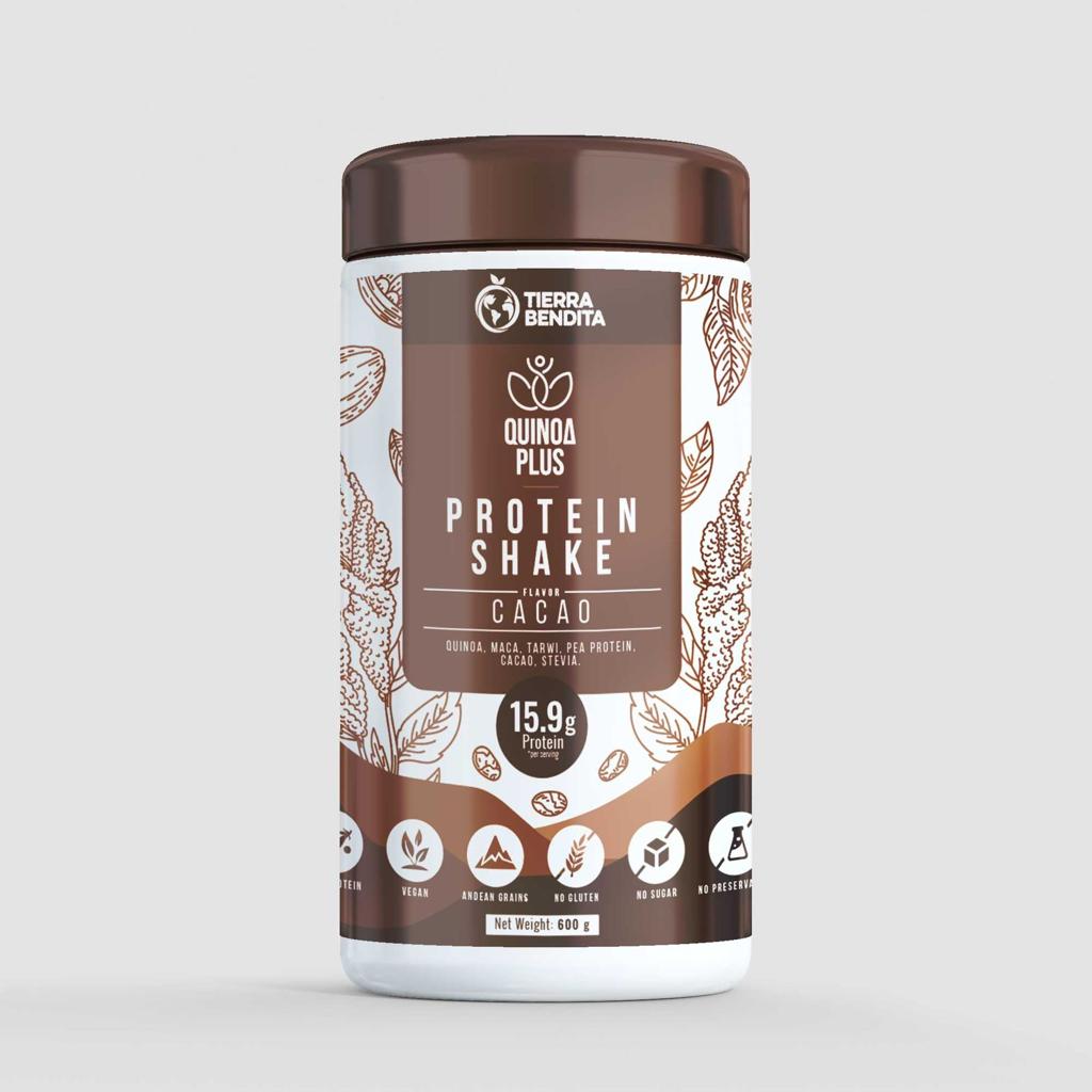 PROTEIN SHAKE QUINOA PLUS SABOR CACAO 600GR