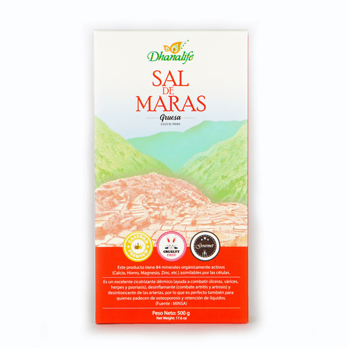 DHANALIFE SAL DE MARAS GRUESA 500GR