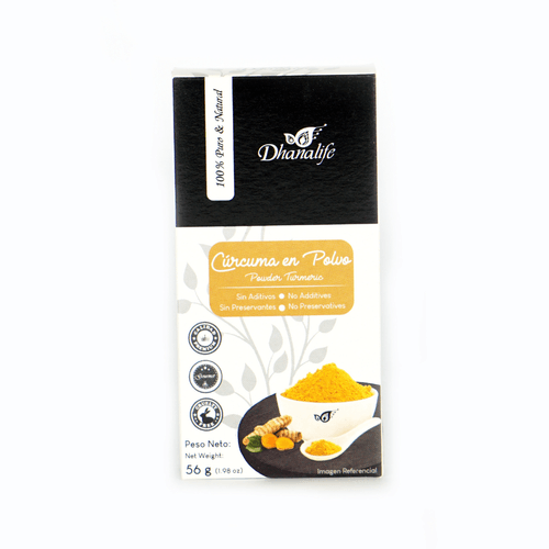 CURCUMA EN POLVO DHANALIFE 56GR