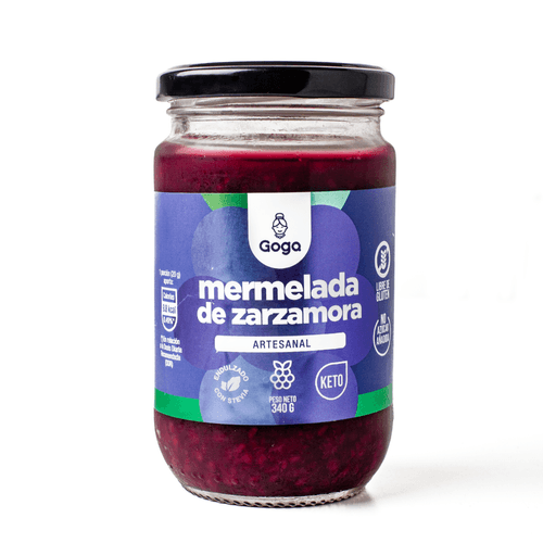 MERMELADA DE ZARZAMORA KETO GOGA 340G