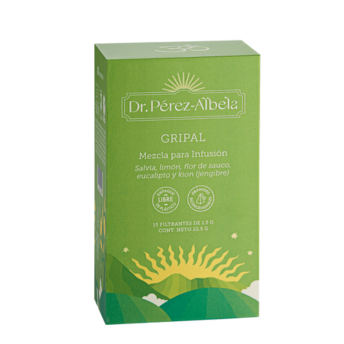 INFUSION GRIPAL X 15UNID - DR PEREZ ALBELA