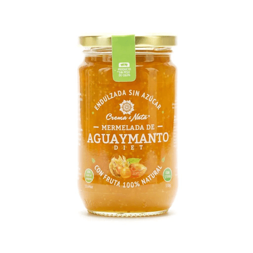CREMA Y NATA MERMELADA DE AGUAYMANTO 330ML