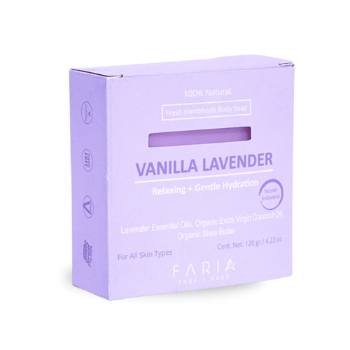 FARIA JABON CORPORAL LAVANDER + VANILLA 120GR