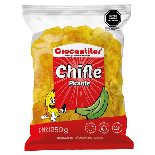 CROCANTITOS CHIFLE PICANTE 250GR