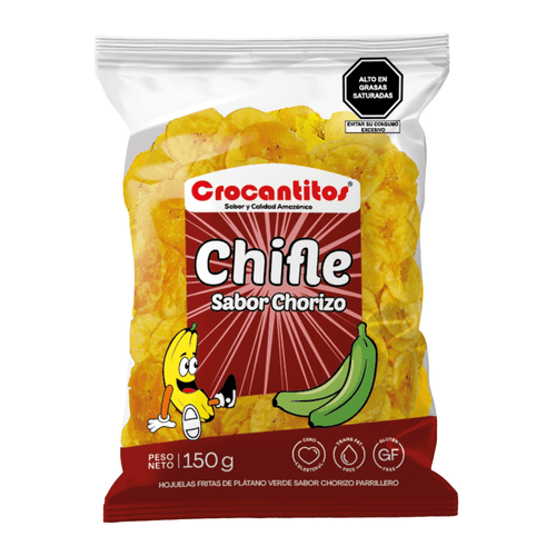 CROCANTITOS CHIFLE SABOR A CHORIZO 150G