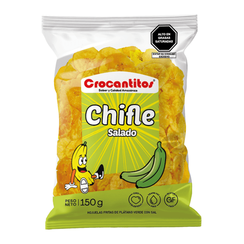 CROCANTITOS CHIFLE SALADO TRADICIONAL 150GR