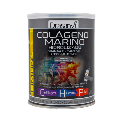 COLAGENO MARINO HIDROLIZADO C/MAGNESIO LIMON DRASANVI 300GR