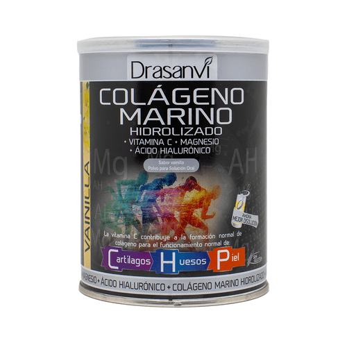 COLAGENO MARINO HIDROLIZADO C/MAGNESIO VAINILLA DRASANVI 300GR