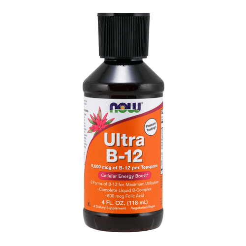 VITAMINA ULTRA B12 NOW 5000MCG