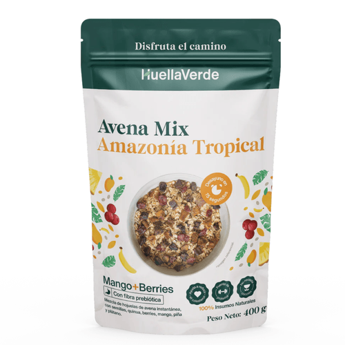 AVENA AMAZONIA TROPICAL HUELLA VERDE X 400G